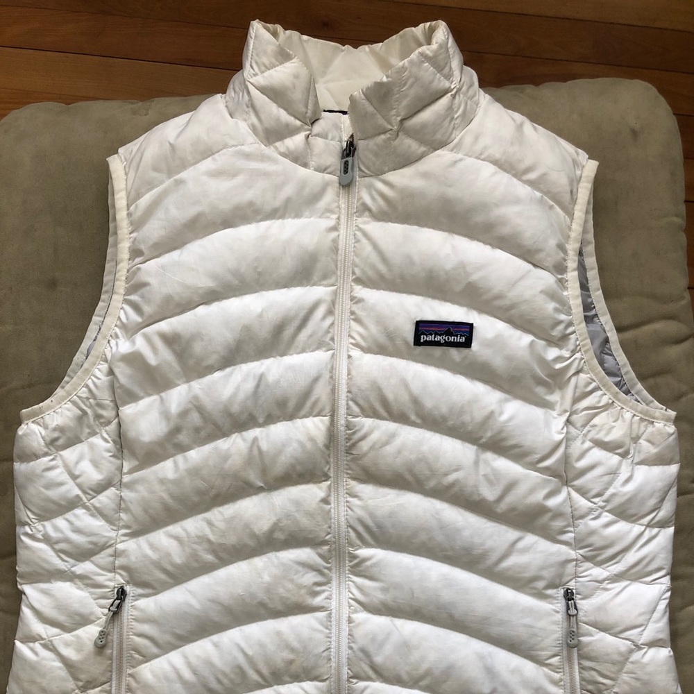 White Patagonia Vest